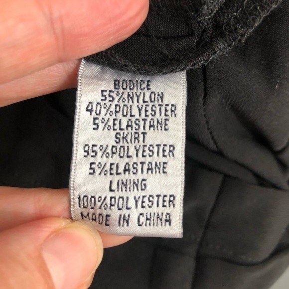 Simply Liliana Size 4 Dress Ivory Black Fitted Cap Sleeve Open Back Formal - Picture 10 of 10